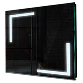Specchio LED Quadrato | Controllo tramite interruttore a muro | Luce bianca fredda - Reyze Serie Salono Modello 3